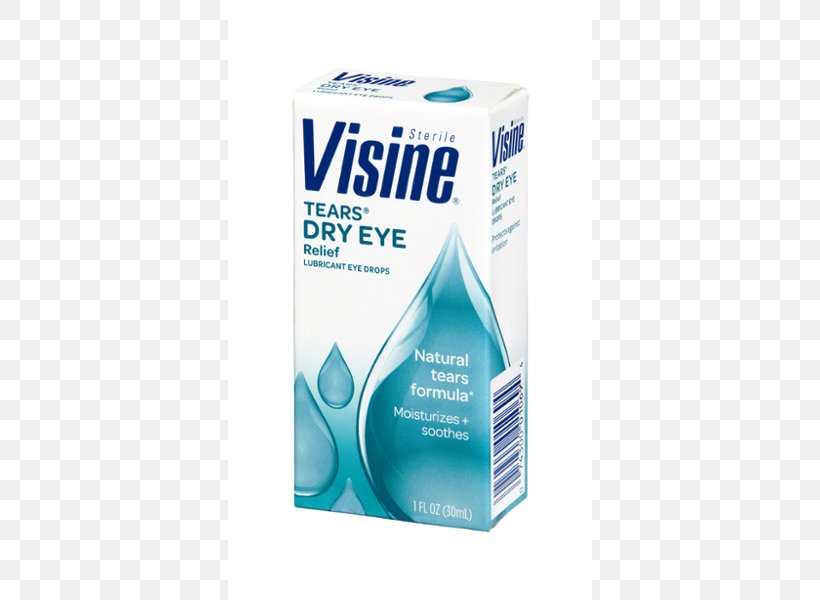 Visine Tears Dry Eye Relief Eye Drops & Lubricants Visine-A Eye Allergy Relief Tetryzoline, PNG, 450x600px, Visine, Antihistamine, Aqua, Dry Eye Syndrome, Eye Download Free
