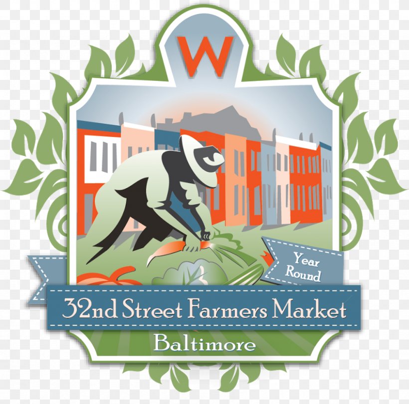 32nd Street Farmers Market Charles Village East 32nd Street, PNG, 846x835px, East 32nd Street, Baltimore, Brand, Farm, Farmer Download Free