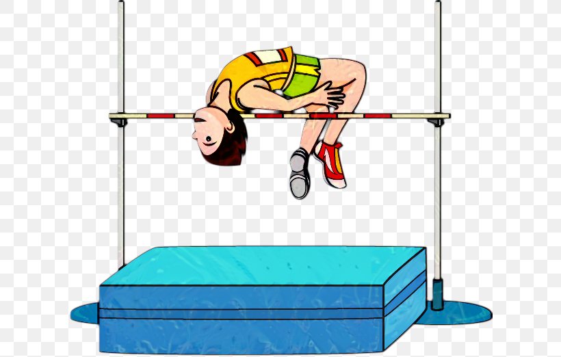 Clip Art Sporting Goods Sports Line, PNG, 621x522px, Sporting Goods, Artistic Gymnastics, Athletics, Exercise, High Jump Download Free