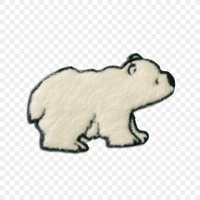 Polar Bear Embroidered Patch Appliqué Iron-on, PNG, 1000x1000px, Polar Bear, Animal, Animal Figure, Applique, Bear Download Free