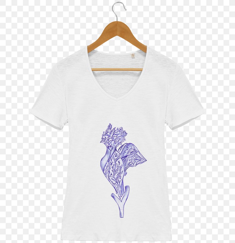 T-shirt Neckline Collar Woman, PNG, 690x850px, Watercolor, Cartoon, Flower, Frame, Heart Download Free