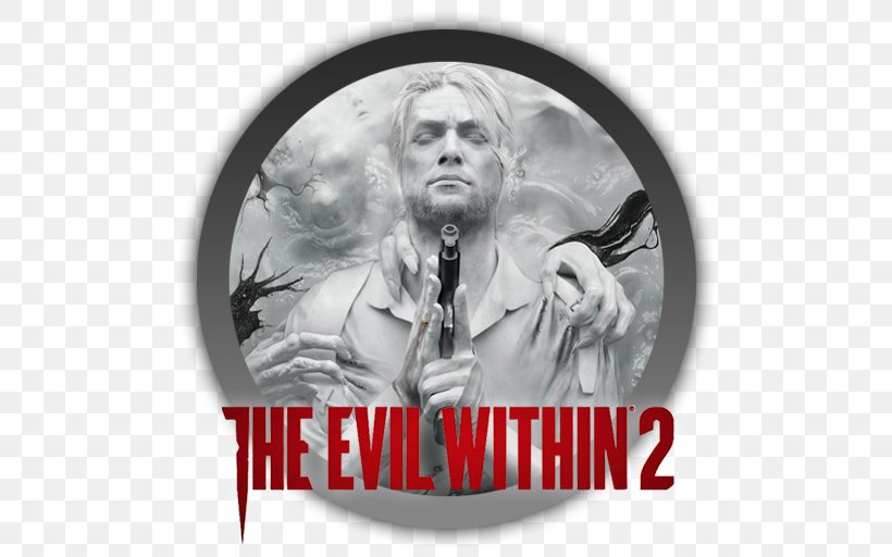 The Evil Within 2 Video Game Xbox One PlayStation 4, PNG, 512x512px, Evil Within 2, Album Cover, Bethesda Softworks, Black And White, Brand Download Free
