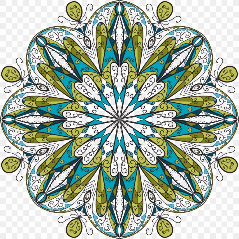 Mandala Beach Club Yuvarlakia, PNG, 1082x1082px, Ornament, Color, Drawing, Flora, Floral Design Download Free