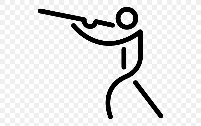 Shooting Sport Gun Stick Figure, PNG, 512x512px, Shooting Sport, Airsoft, Airsoft Guns, Black And White, Brand Download Free