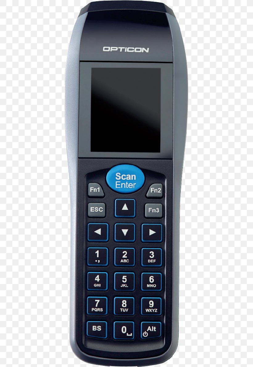 Feature Phone Mobile Phones Opticon OPH-3001 Portable Data Terminal, PNG, 401x1189px, Feature Phone, Artikel, Barcode Scanners, Caller Id, Cellular Network Download Free