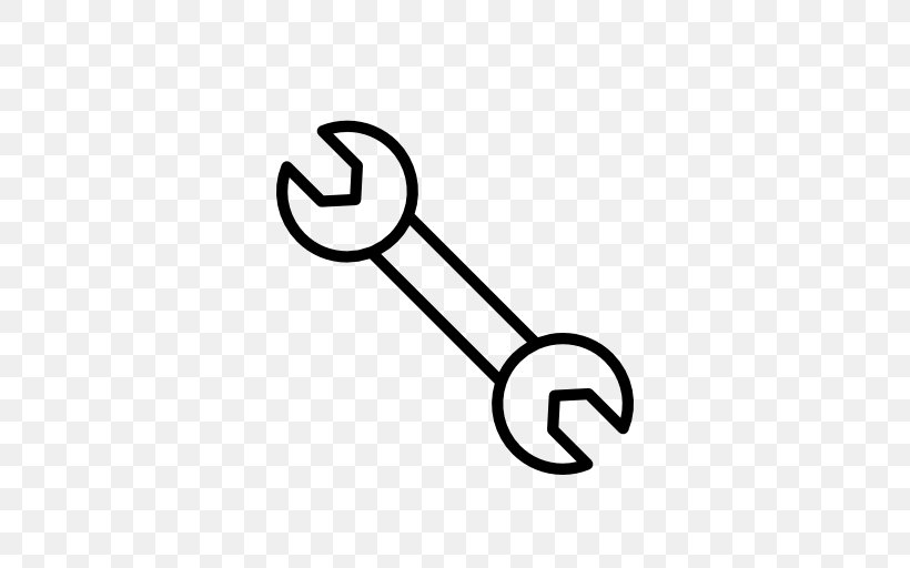 Hand Tool Spanners Clip Art, PNG, 512x512px, Hand Tool, Area, Black And White, Body Jewelry, Hammer Download Free