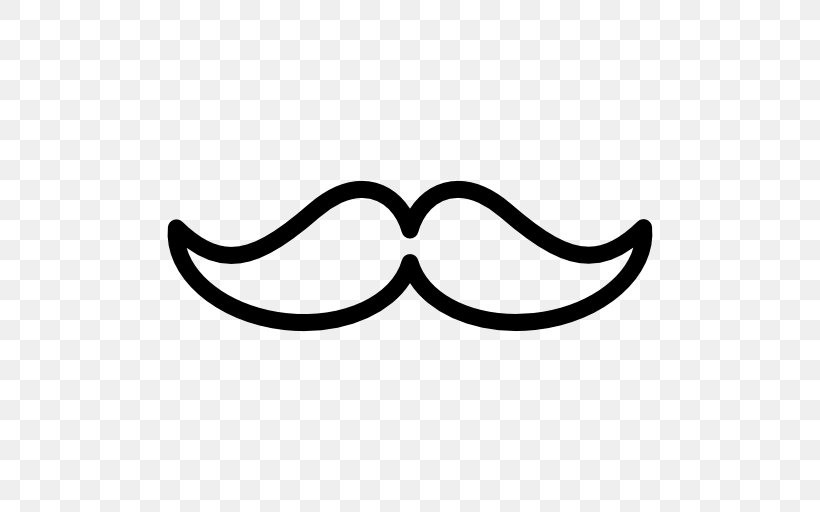 Mustache, PNG, 512x512px, Moustache, Black, Black And White, Eyewear, Glasses Download Free