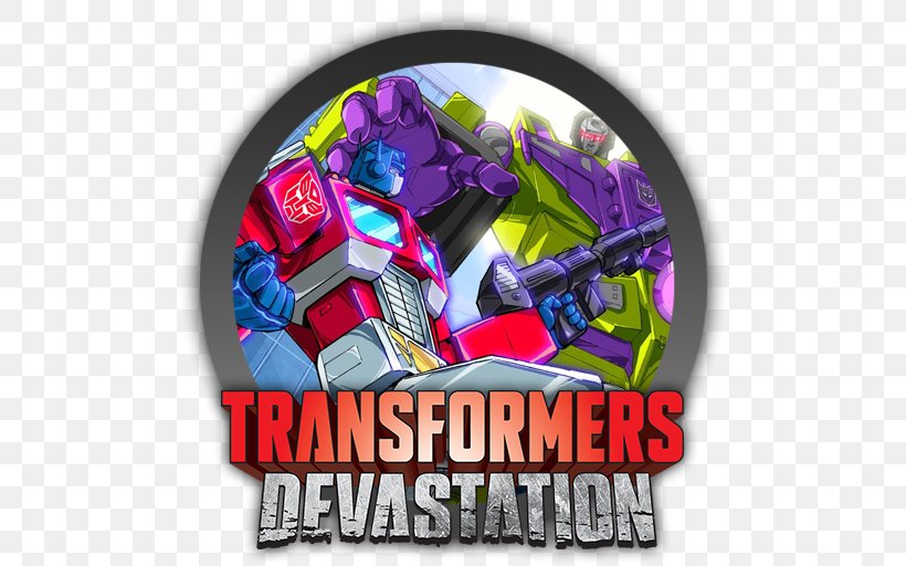 Transformers: Devastation Transformers: The Game Transformers: Rise Of The Dark Spark Transformers: Fall Of Cybertron Xbox 360, PNG, 512x512px, Transformers Devastation, Fictional Character, Minecraft Story Mode, Optimus Prime, Playstation 3 Download Free