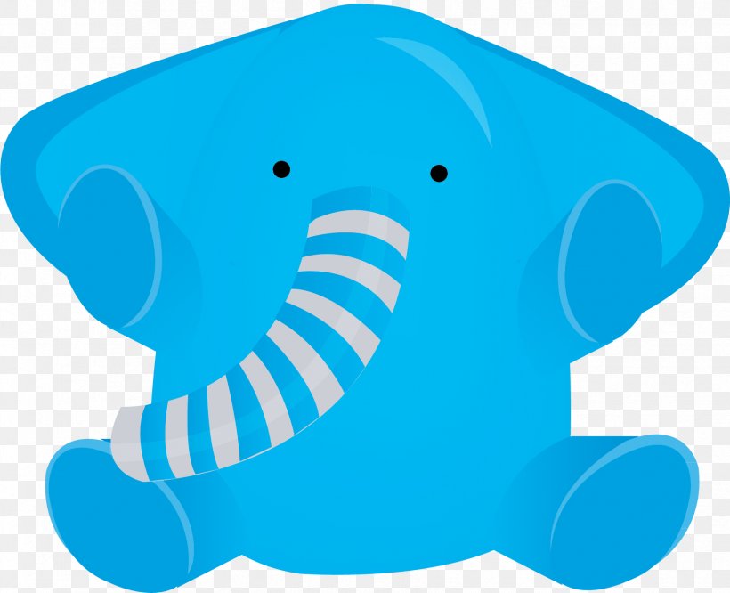 Elephant Clip Art Vector Graphics, PNG, 1701x1382px, Elephant, Animal, Animal Figure, Blue, Cartoon Download Free