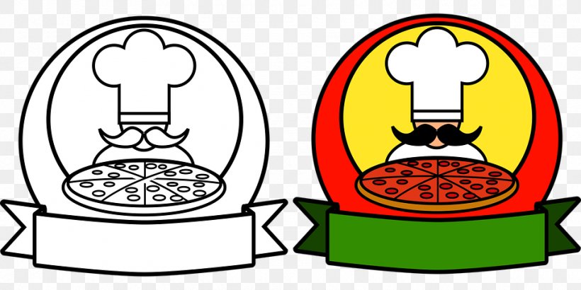 Pizza Delivery Italian Cuisine Restaurant, PNG, 960x480px, Pizza, Area, Artwork, Cartoon, Chef Download Free