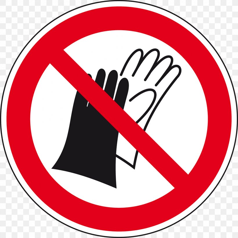 Warning Sign Sticker ISO 7010 Glove, PNG, 960x960px, Sign, Clothing, Decal, Glove, Iso 7010 Download Free