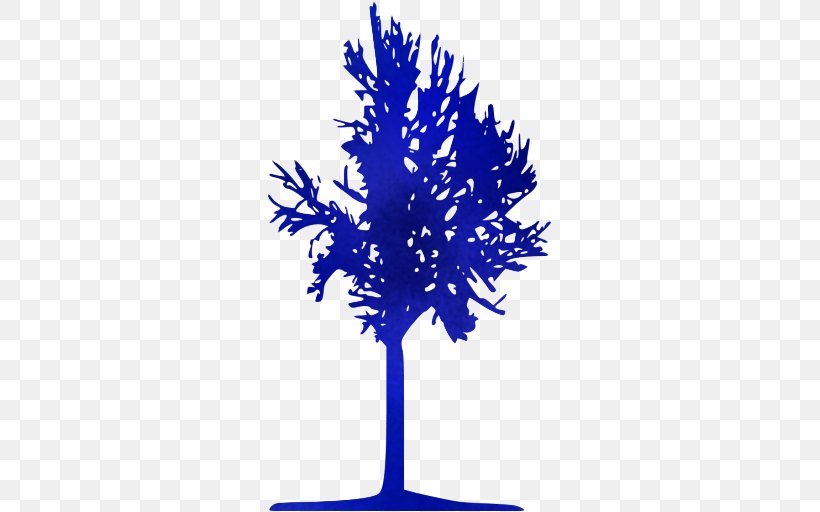 Cobalt Blue Tree Electric Blue Leaf Plant, PNG, 512x512px, Cobalt Blue, Branch, Electric Blue, Leaf, Plant Download Free