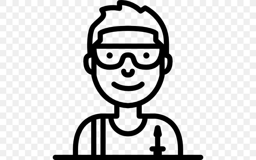 Black And White Smile Facial Expression, PNG, 512x512px, Employment, Black And White, Community, Employee, Eyewear Download Free