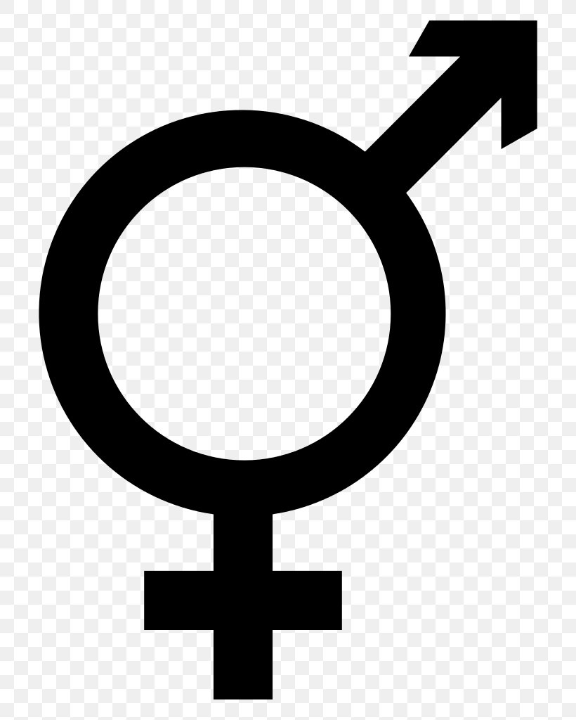 Intersex Gender Symbol Female, PNG, 768x1024px, Watercolor, Cartoon, Flower, Frame, Heart Download Free