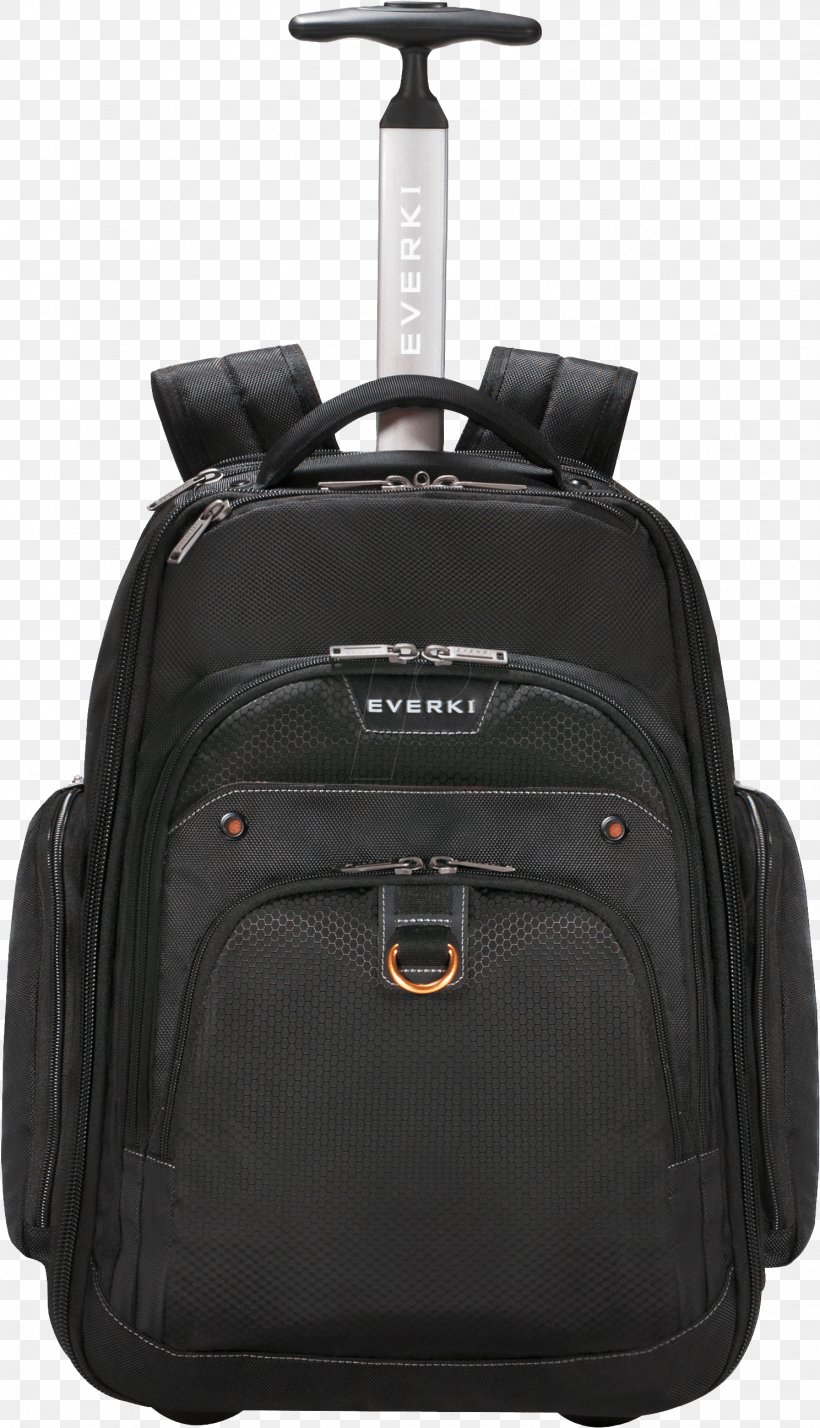 Laptop Backpack MacBook Pro Bag Everki Titan, PNG, 1489x2594px, Laptop, Backpack, Bag, Baggage, Black Download Free