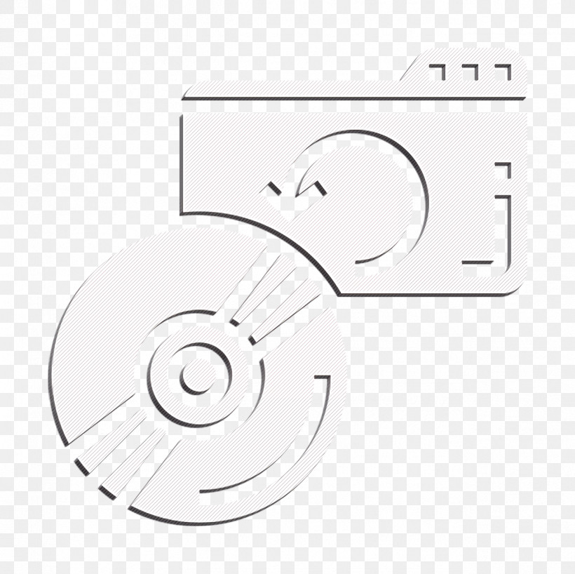 Database Management Icon Backup Icon, PNG, 1272x1270px, Database Management Icon, Backup Icon, Blackandwhite, Circle, Line Art Download Free