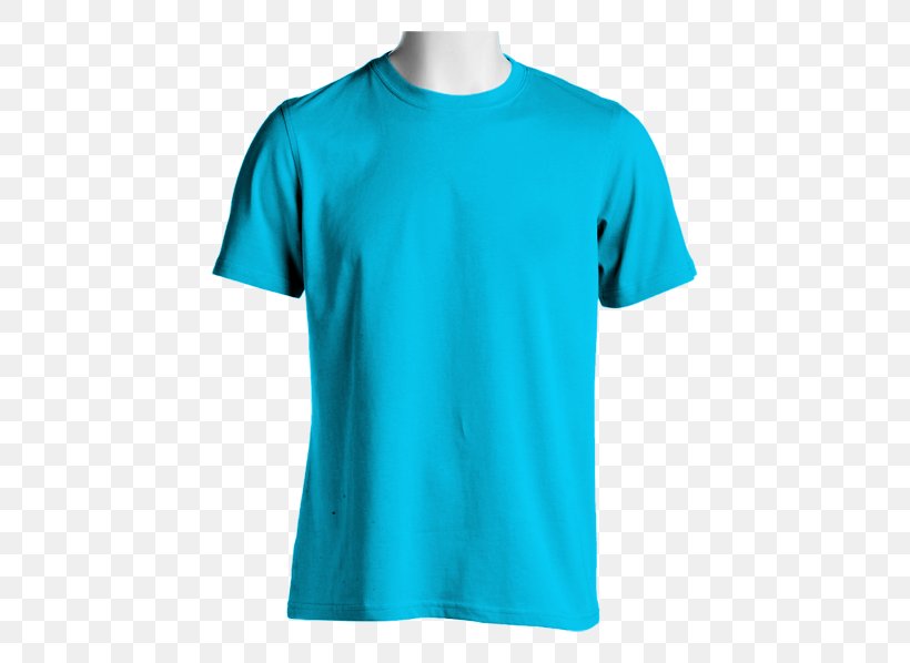 T-shirt Clothing Polo Shirt Sleeve, PNG, 500x598px, Tshirt, Active Shirt, Aqua, Azure, Blue Download Free