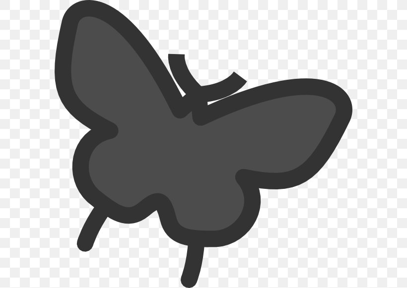 Butterfly Silhouette Drawing Clip Art, PNG, 600x581px, Butterfly, Art, Art Museum, Black, Black And White Download Free