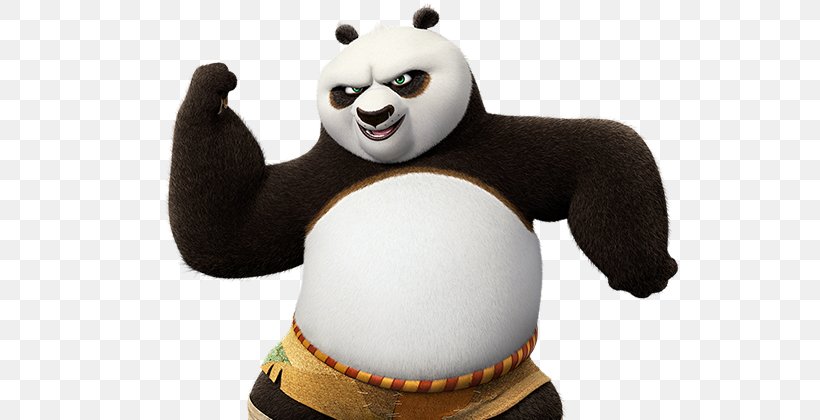 Po Giant Panda Kung Fu Panda DreamWorks Animation Film, PNG, 735x420px, Giant Panda, Bear, Dreamworks Animation, Film, Jack Black Download Free