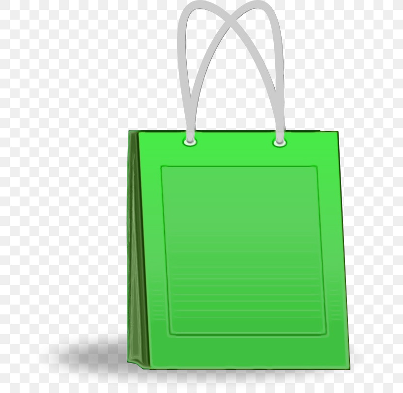 Shopping Bag, PNG, 800x800px, Watercolor, Bag, Green, Handbag, Luggage And Bags Download Free