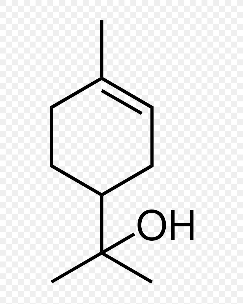 Terpineol Terpene Cajeput Oil Petitgrain Geraniol, PNG, 620x1023px, Terpineol, Alcohol, Area, Aroma Compound, Black And White Download Free