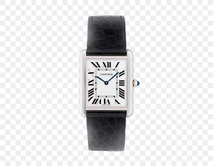 Cartier Tank Solo Watch Jewellery, PNG, 640x640px, Cartier Tank Solo, Bracelet, Brand, Cabochon, Cartier Download Free