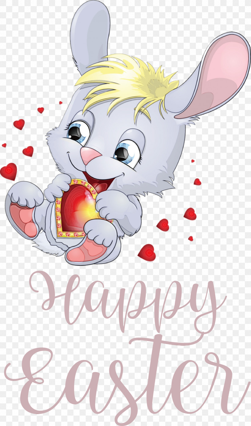 Easter Bunny, PNG, 1764x3000px, Happy Easter Day, Carnival, Cartoon, Cute Easter, Easter Bunny Download Free
