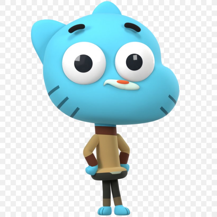 Gumball Watterson Darwin Watterson Anais Watterson 3D Modeling, PNG, 894x894px, 3d Modeling, Gumball Watterson, Action Toy Figures, Amazing World Of Gumball, Anais Watterson Download Free