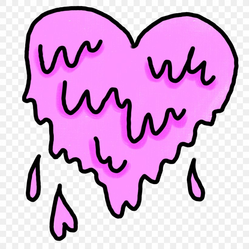 Melting Heart Clip Art, PNG, 1024x1024px, Watercolor, Cartoon, Flower, Frame, Heart Download Free