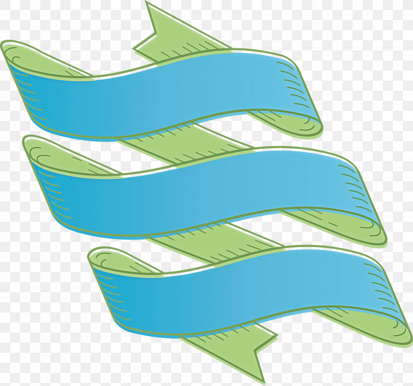 Ribbon Multiple Ribbon, PNG, 3000x2804px, Ribbon, Aqua, Green, Multiple Ribbon, Turquoise Download Free