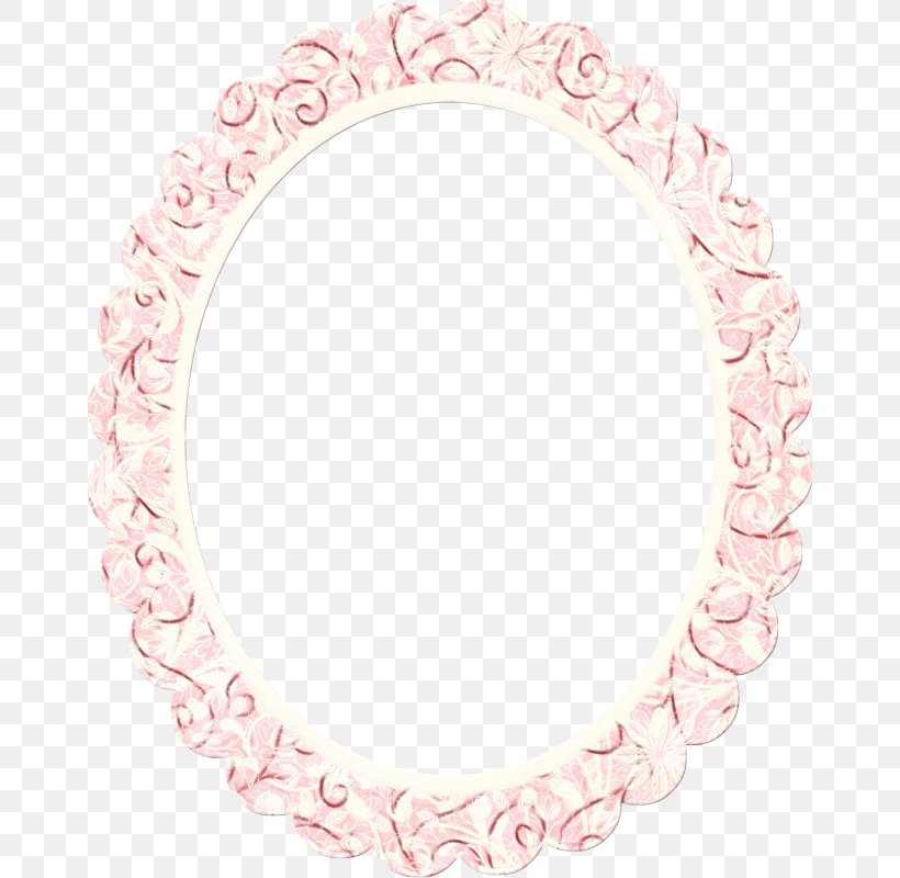 Picture Cartoon, PNG, 660x800px, Picture Frames, Body Jewellery, Jewellery, Oval, Pink Download Free