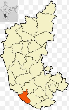 District Wise Map Of Bangalore Division Belgaum District Images, Belgaum District Transparent Png, Free Download