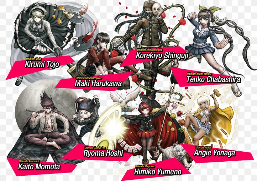 Danganronpa V3: Killing Harmony Ultimates PlayStation 4 PlayStation Vita Video Game, PNG, 1454x1030px, Watercolor, Cartoon, Flower, Frame, Heart Download Free