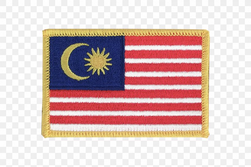 Flag Of Malaysia Flag Patch Embroidered Patch, PNG, 1500x1000px, Malaysia, Embroidered Patch, Embroidery, Fahne, Flag Download Free