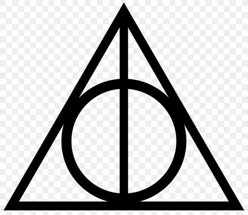 Harry Potter And The Deathly Hallows Fantastic Beasts And Where To Find Them Harry Potter And The Philosopher's Stone Symbol, PNG, 1600x1390px, Harry Potter, Area, Black And White, Brand, Elder Wand Download Free