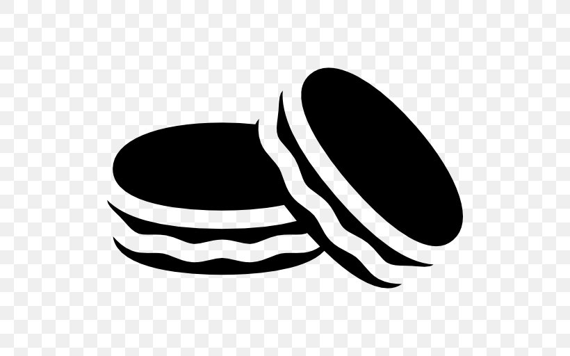 Macaron Macaroon Cake Biscuits, PNG, 512x512px, Macaron, Biscuit, Biscuits, Black, Black And White Download Free