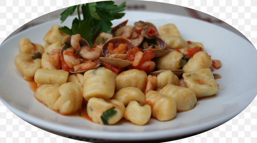 Italian Cuisine Gnocchi Recipe Izambane Dish, PNG, 3367x1882px, Italian Cuisine, Asian Cuisine, Asian Food, Broccoli, Clam Download Free