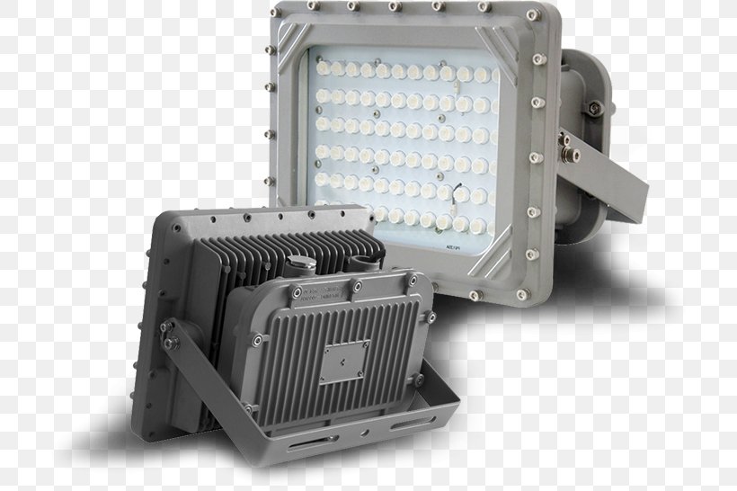Lighting Light Fixture LED Lamp Light-emitting Diode, PNG, 714x546px, Light, Architectural Lighting Design, Explosionproof Enclosures, Floodlight, Heat Sink Download Free