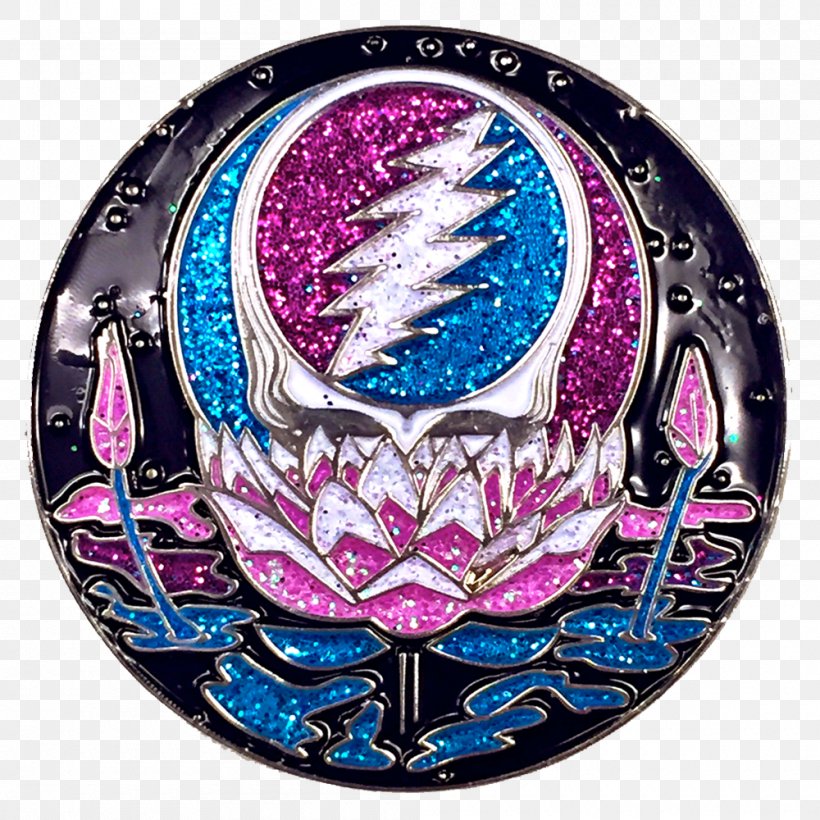 Steal Your Face The Very Best Of Grateful Dead Jam Band Psychedelia, PNG, 1000x1000px, Steal Your Face, Art, Aviator Badge, Badge, Clothing Download Free