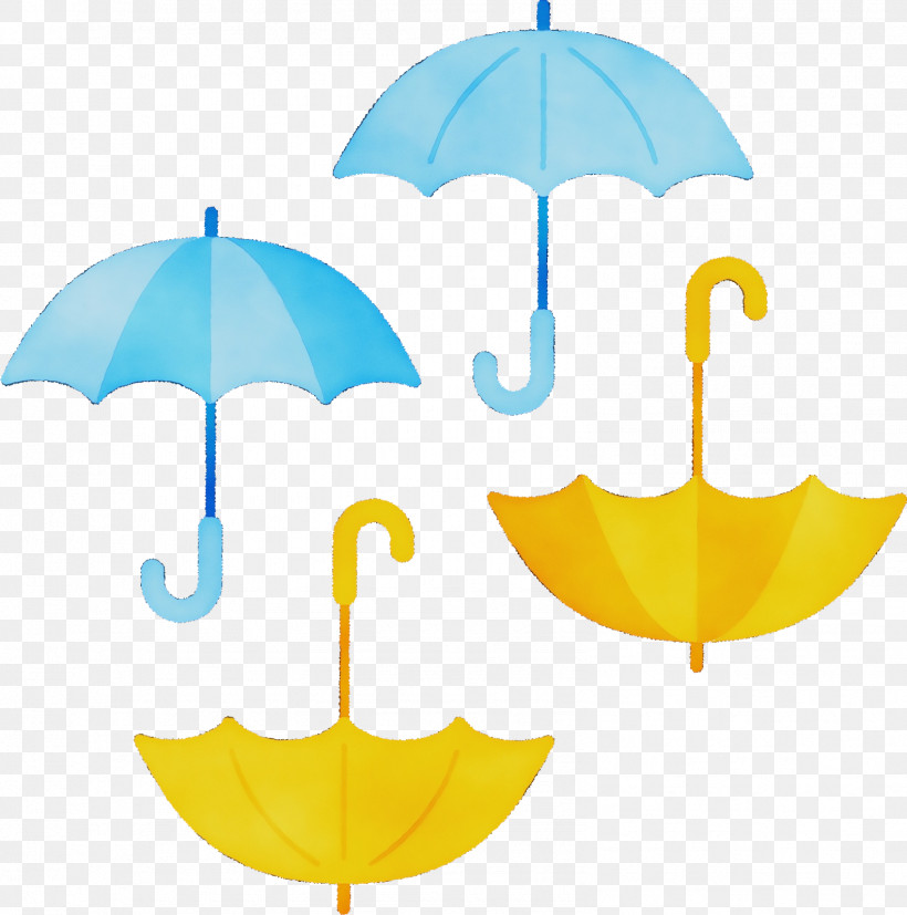 Umbrella Yellow Line, PNG, 1582x1596px, Watercolor, Line, Paint, Umbrella, Wet Ink Download Free