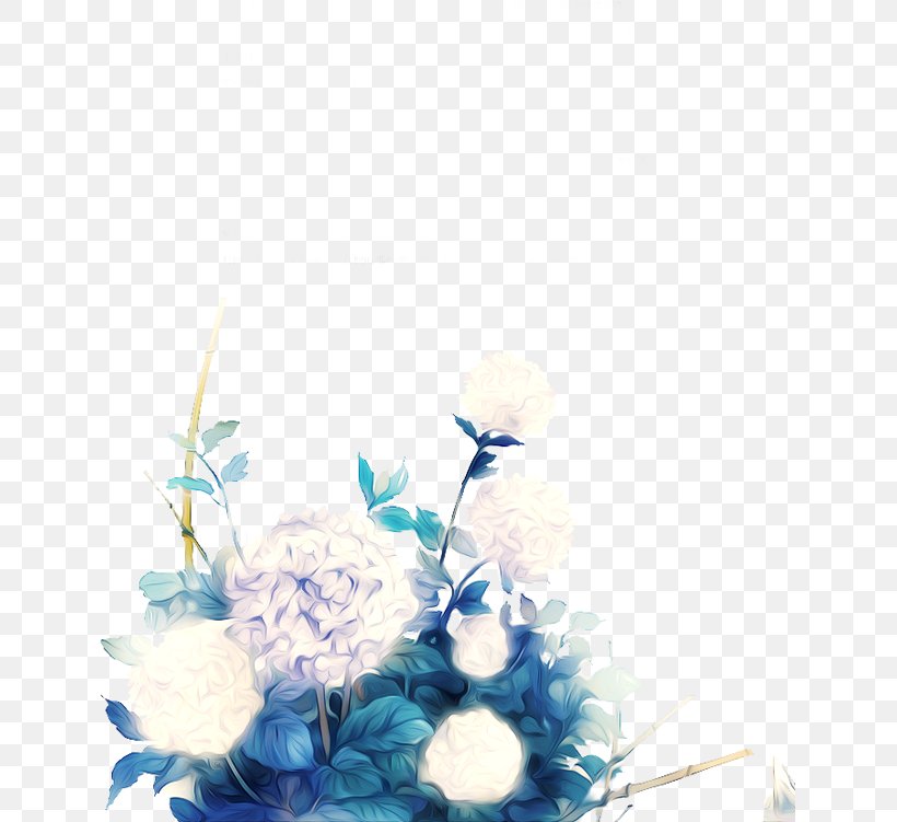 Floral Design Desktop Wallpaper Ink, PNG, 635x751px, Floral Design, Blue, Centrepiece, Cut Flowers, Data Compression Download Free