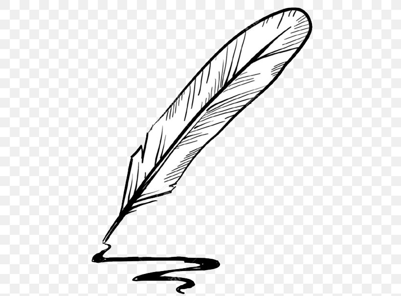 Paper Quill Drawing Inkwell, PNG, 475x605px, Paper, Beak, Bird, Black, Black And White Download Free