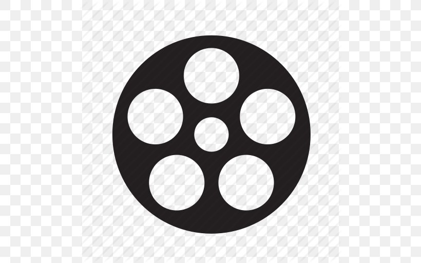 Film Motorcycle Reel, PNG, 512x512px, 8 Mm Film, Film, Bicycle, Black And White, Dribbble Download Free