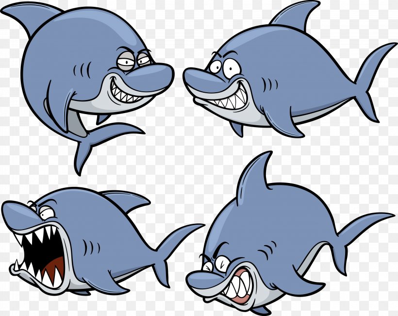 Shark Animation Clip Art, PNG, 3266x2595px, Shark, Animal Figure, Animation, Artwork, Cartilaginous Fish Download Free