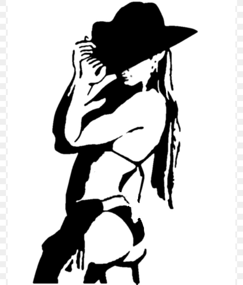 Cowboy Hat Clip Art, PNG, 768x960px, Cowboy Hat, Art, Artwork, Black And White, Cowboy Download Free