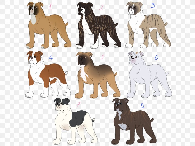 Dog Breed Puppy Olde English Bulldogge Companion Dog, PNG, 1024x768px, Dog Breed, Animal, Animal Figure, Breed, Brindle Download Free