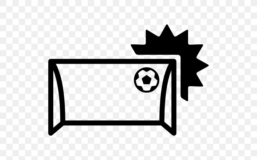 Goal Football Sport Premier League, PNG, 512x512px, Goal, Area, Ball, Black, Black And White Download Free