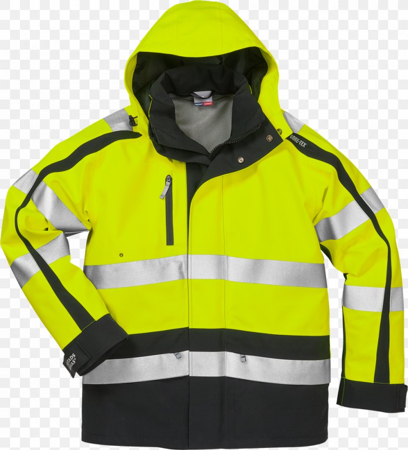 Hoodie High-visibility Clothing Jacket Workwear, PNG, 1000x1104px, Hoodie, Clothing, Coat, Dungarees, Goretex Download Free