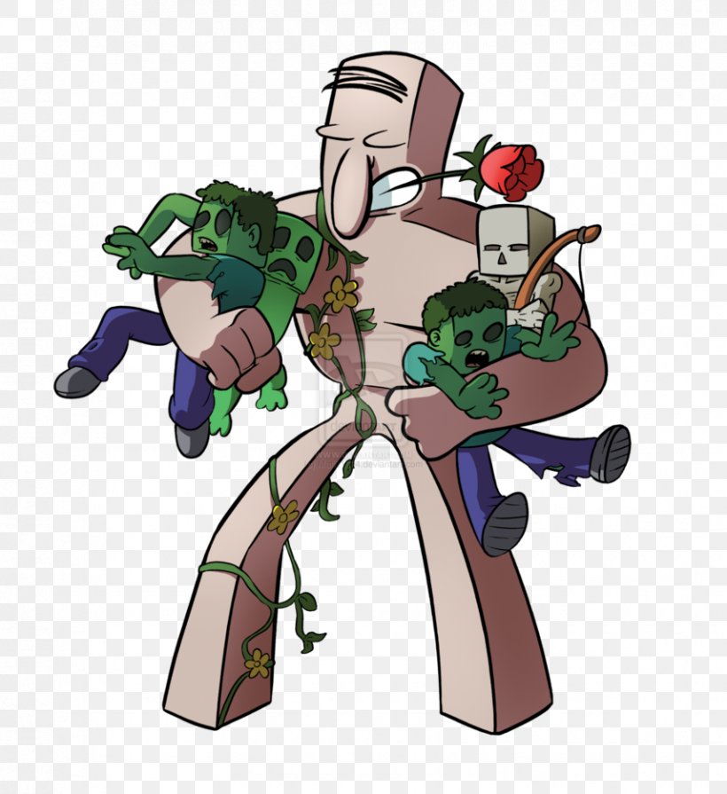 Minecraft Golem Art Mob Video Game, PNG, 855x934px, Minecraft, Art, Drawing, Enderman, Fictional Character Download Free