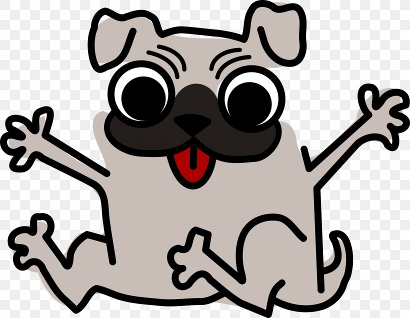 Pug Harry The Dirty Dog Puppy Pet Sitting Clip Art, PNG, 2400x1862px, Pug, Artwork, Bark, Carnivoran, Cuteness Download Free